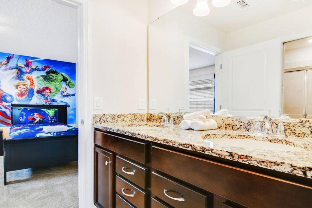 Magical Mansion 10 Bedroom W Pool Near Disney Davenport Exterior foto